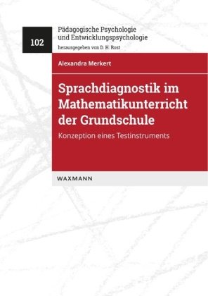 Sprachdiagnostik im Mathematikunterricht der Grundschule Waxmann Verlag GmbH