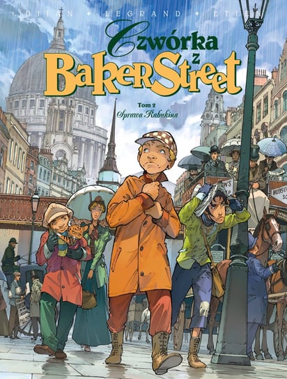 Sprawa Rabukina. Czwórka z Baker Street. Tom 2 Djian Jean-Blaise, Legrand Olivier