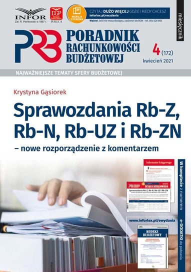 Sprawozdania Rb-Z,Rb-N,Rb-UZ i RB-ZN. Nowe rozporządzenie z komentarzem Gąsiorek Krystyna