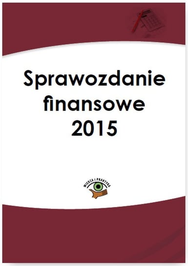 Sprawozdanie finansowe 2015 Trzpioła Katarzyna