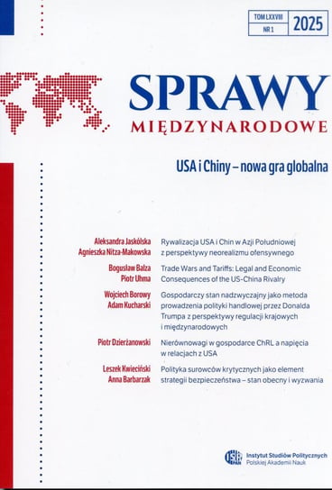 Sprawy Międzynarodowe Instytut Studiów Politycznych PAN