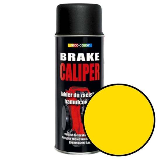 Spray 400ml do zacisków RAL 1023 żółty Brake Caliper Deco Color 25350 Deco Color