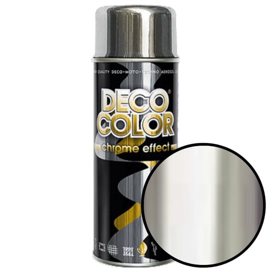 Spray 400ml efekt chromu srebrny Deco Color 12240 Deco Color