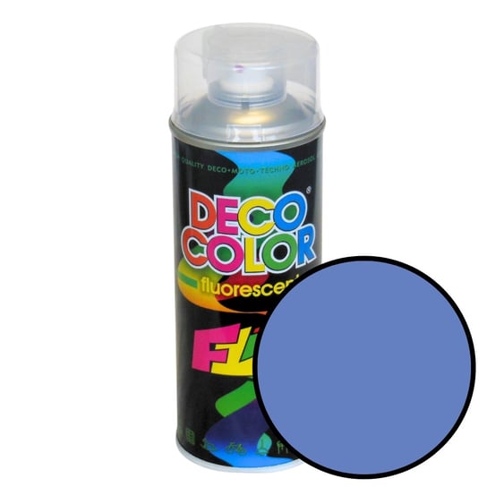 Spray 400ml fluorescencyjny niebieski Deco Color 14350 Deco Color