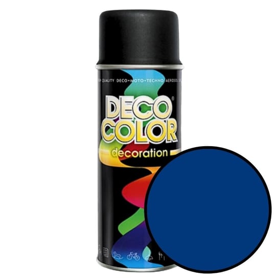 Spray 400ml RAL 5002 granatowy połysk Decoration Deco Color 10070 Deco Color