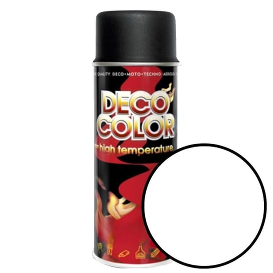 Spray 400ml wysokotemperaturowy 300°C biały Deco Color 13310 Deco Color