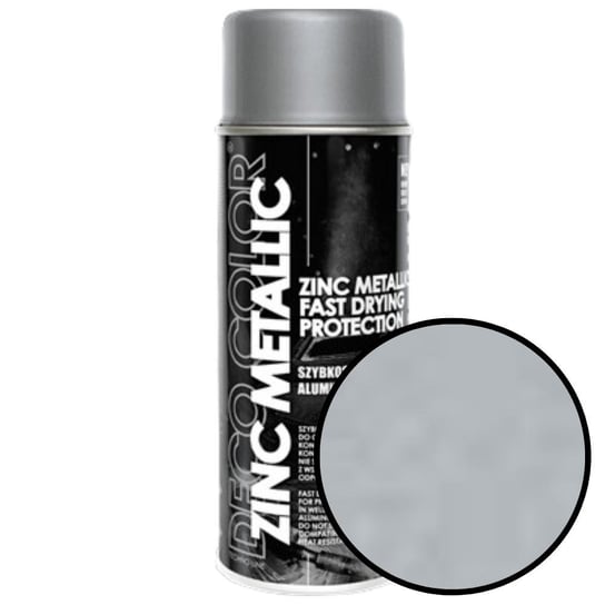 Spray 600ml cynk alu 500°C Zinc Metallic Deco Color 30671 Deco Color