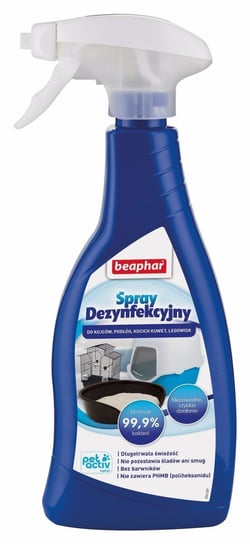 Spray dezynfekcyjny Beaphar eliminuje wirusy i bakterie 250 ml Beaphar