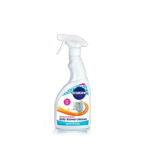 Spray do codziennego mycia kabiny prysznicowej, wystarczy spryskać kabinę, bez wycierania ECOZONE, 500 ml Ecozone