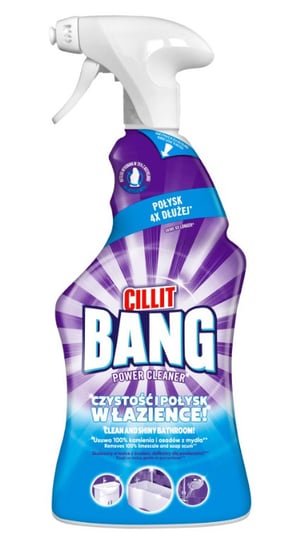 Spray do czyszczenia CILLIT, Czystość i Połysk w łazience, 750 ml Cillit Bang