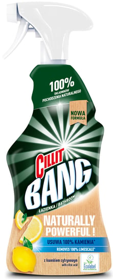 Spray do łazienki CILLIT BANG, Naturally Powerful, 750 ml Cillit Bang