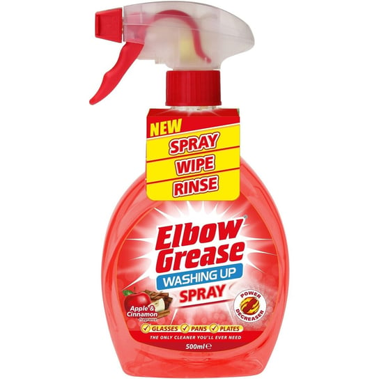 Spray do mycia naczyń o zapachu jabłkowo-cynamonowym Elbow Grease 500 ml Inny producent