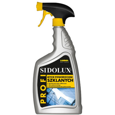 Spray do mycia powierzchni szklanych SIDOLUX Profi, 750 ml Lakma