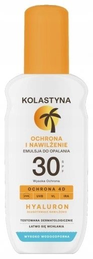 Spray do opalania krem do opalania SPF 30 KOLASTYNA olejek opalania 200ml Inna marka