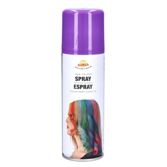 Spray Do Włosów Fluorescencyjny Fioletowy 125Ml ABC