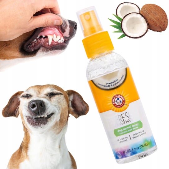 SPRAY do zębów dla psa odświeża oddech redukuje kamień DENTAL KOKOS 118ml Inna marka