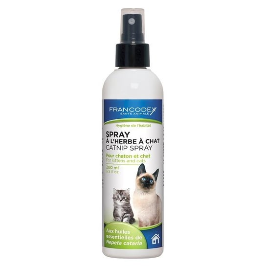 Spray kocimiętka dla kotów i kociąt FRANCODEX, 200 ml . Francodex