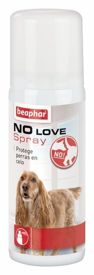 Spray neutralizujący zapach suk w czasie cieczki No Love dla suczki w czasie rui 50 ml Beaphar