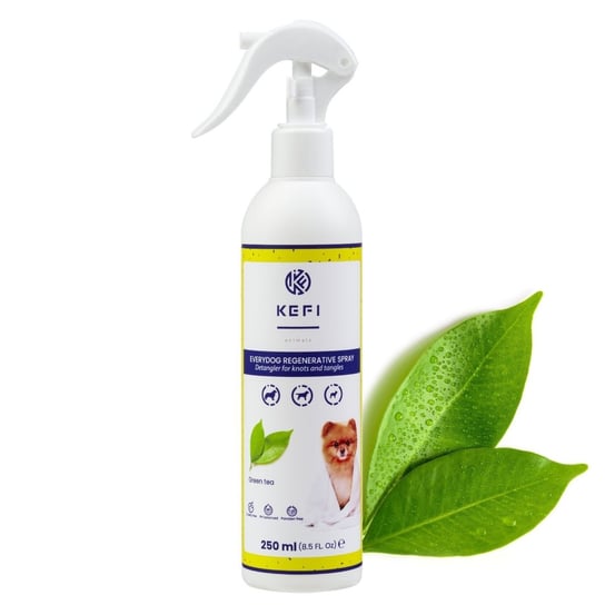 Spray regenerujący do rozczesywania Everydog o zapachu zielonej herbaty 250ml KEFI animals ID