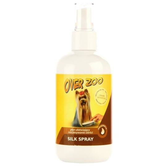 Spray ułatwiający rozczesywanie sierści psów OVER ZOO Silk Spray, 250 ml. Over Zoo