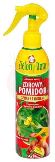 Spray z cynkiem Zdrowy Pomidor jest gotowym do użycia nawozem dolistnym.
Pozwala uzyskać wzrost kwitnienia i zdrowsze owoce. Zielony Dom
