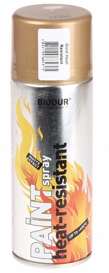 Spray złoty żaroodporny 400 ml Biodur Inna marka