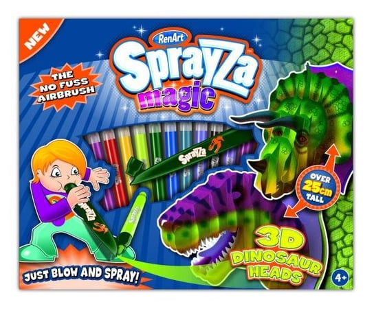 Sprayza, Dinozaury, zestaw kreatywny Sprayza