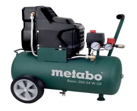 Sprężarka bezolejowa METABO BASIC 250-24 W OF, 1,5 KW, 24 l 601532000 Metabo