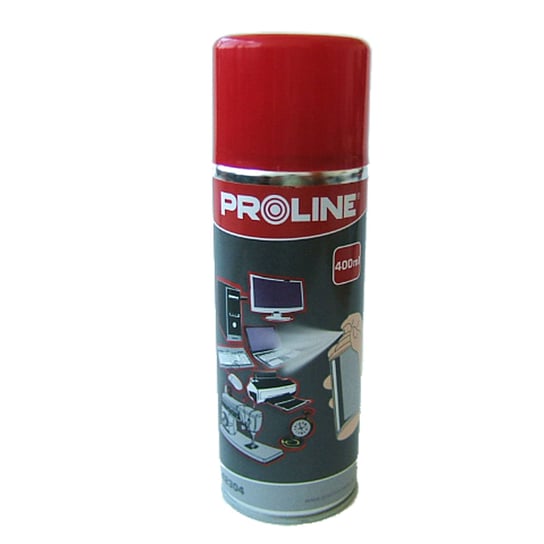 Sprężony gaz (do przedmuchiwania ) 400ml Proline Proline