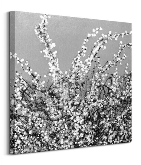 Spring Blossom on Grey - obraz na płótnie Pyramid International