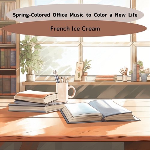 Spring-colored Office Music to Color a New Life French Ice Cream