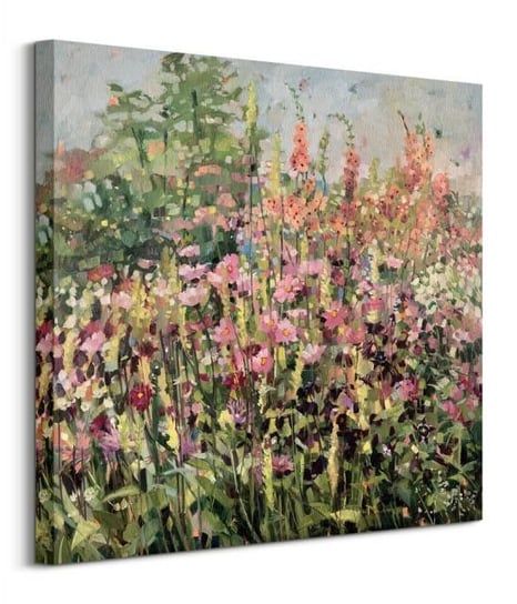 Spring Garden with Cosmos - obraz na płótnie Art Group