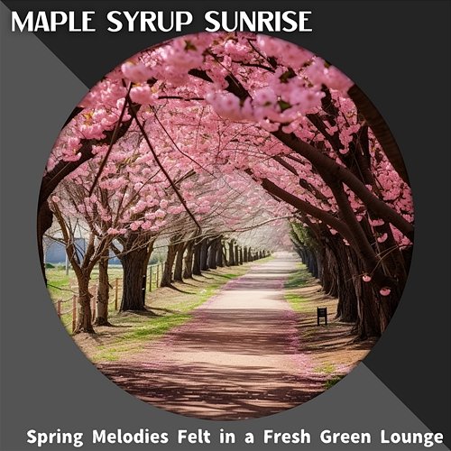 Spring Melodies Felt in a Fresh Green Lounge Maple Syrup Sunrise