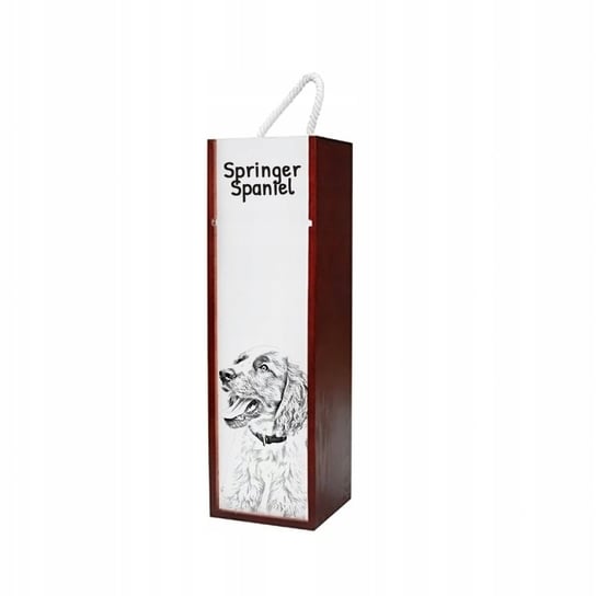 Springer spaniel Pudełko na wino z grafiką Inna marka