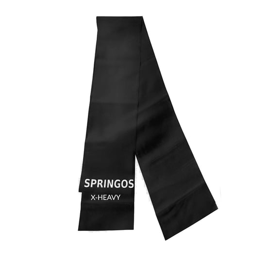 Springos, taśma treningowa, czarna, 6-8 kg Springos