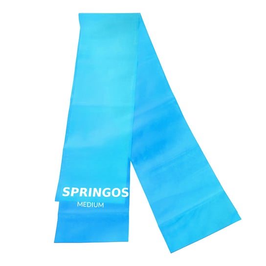 Springos, taśma treningowa, niebieska, 3-4 kg Springos