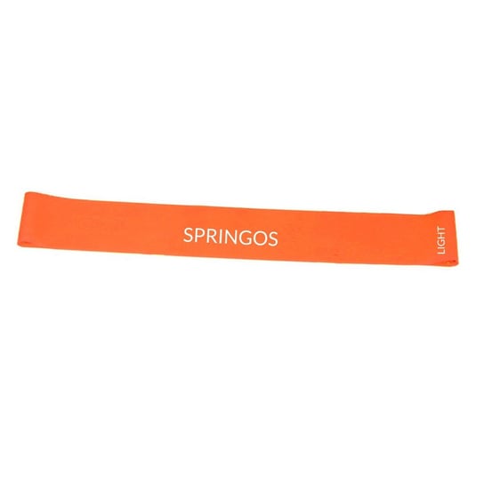 Springos, taśma treningowa, pomarańczowa Springos