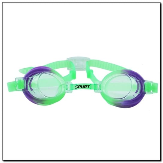 Spurt, Okulary pływackie, 173 AF, zielono-fioletowy Spurt