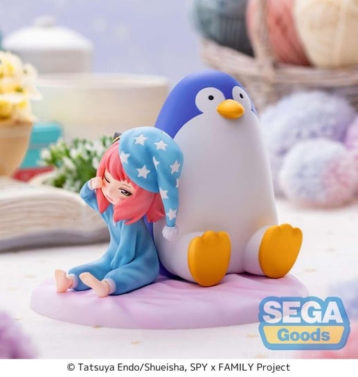 spy x family - anya forger "pajamas" - figurka luminasta 7cm / 9cm Inna marka