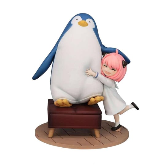 spy x family - anya & penguin - figurka pvc exceed creative 19cm furyu