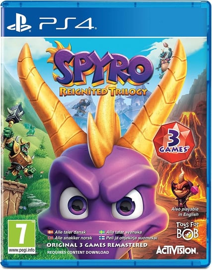 Spyro Reignited Trilogy PL, PS4 Activision