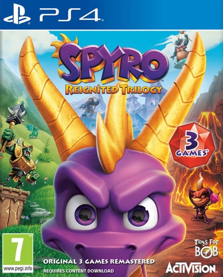 Spyro Reignited - Trilogy , PS4 Toys for Bob