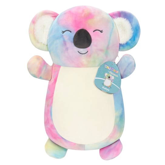 SQK - Duży pluszak, 14" Squishmallows, Katya - Rainbow Tie-Dye Koala - Hugmee Squishmallows