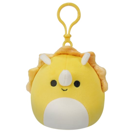 SQK - Little Plush (3.5" Clip-On Squishmallows) (Lancaster - Yellow Triceratops) Phase 19 Squishmallows
