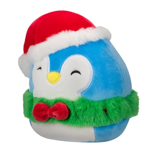 SQK - Little Plush (5" Squishmallows) (Blue Penguin W/Hat and Wreath) (Specialty) Squishmallows