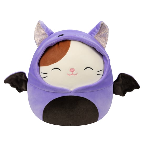 SQK - Little Plush (7.5" Squishmallows) (Cam - Cat in Purple Bat Costume) Squishmallows