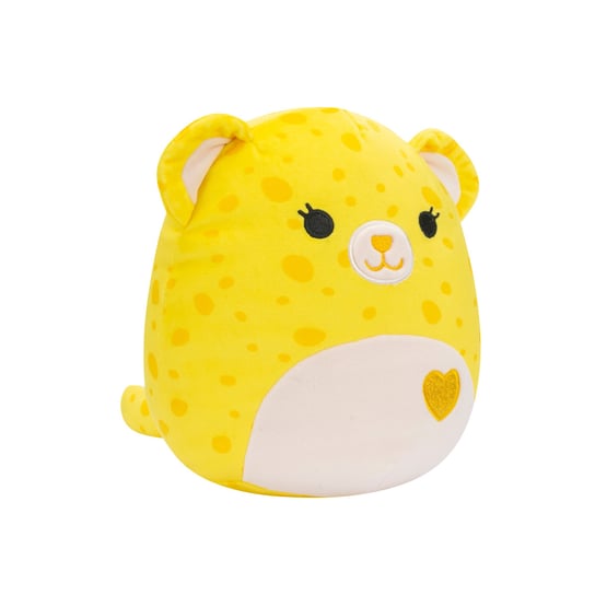 SQK - Little Plush (7.5" Squishmallows) (Lexie - Yellow Cheetah w/Sparkly Candy Heart) (Specialty) Squishmallows