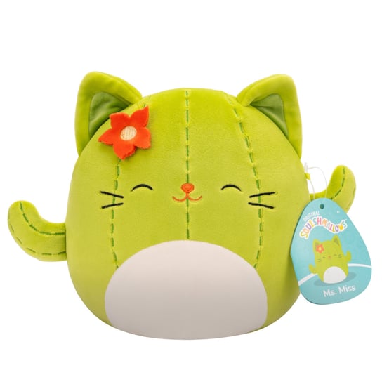 SQK - Little Plush (7.5" Squishmallows) (TBD - Green Cactus Cat W/Closed Eyes) Squishmallows