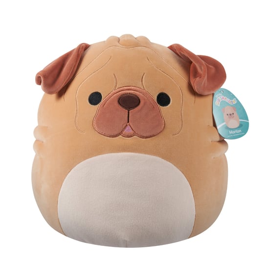 SQK - Medium Plush (12" Squishmallows) (Morton - Brown Shar Pei) Phase 19 Squishmallows