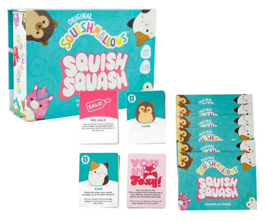 Squish Squash (wesja PL), gra karciana, Squishmallows Squishmallows